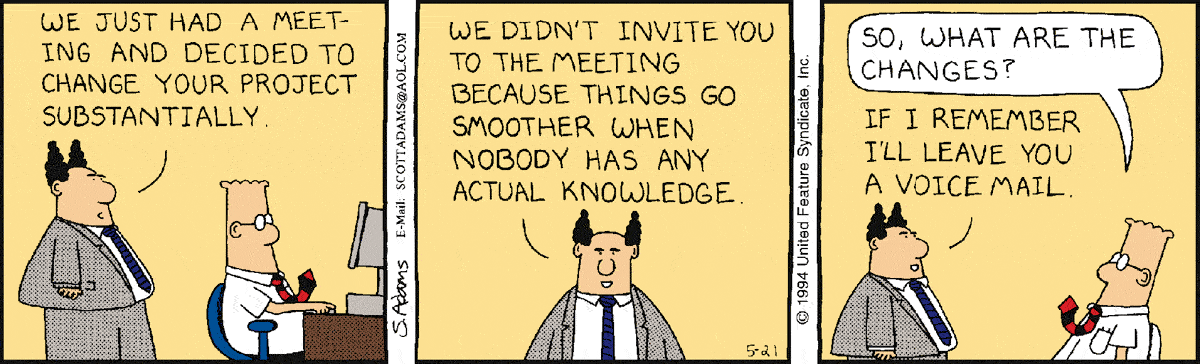 Dilbert Cartoon
